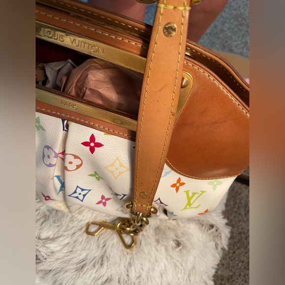 Limited edition!! Louis Vuitton Judy MM Monogram Multicolor - Picture 14 of 17